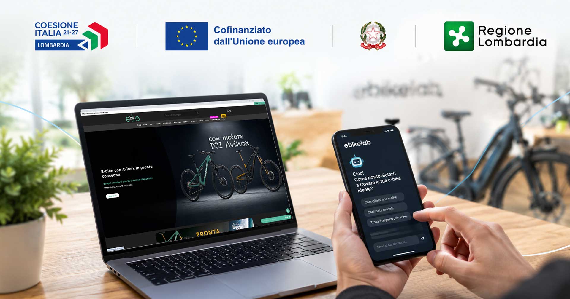 Progetto realizzato con il contributo del (PR FESR) 2021–2027